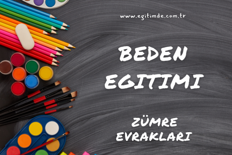 Beden Eğitimi Zümre Evrakları